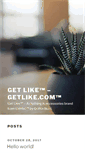 Mobile Screenshot of getlike.com